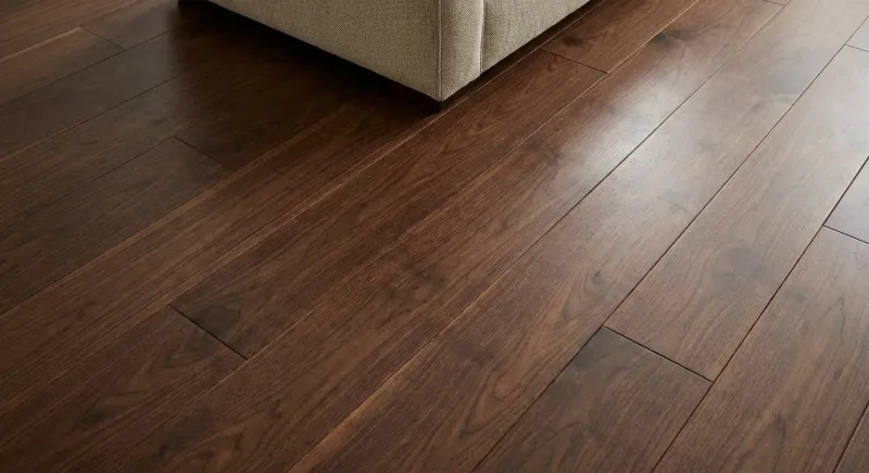 Hardwood floor close-up