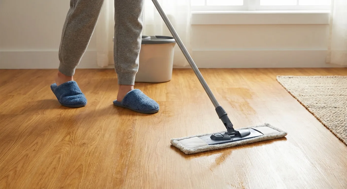 Caring for vinyl plank flooring